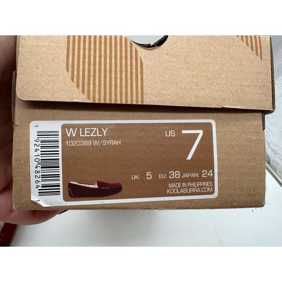 Koolaburra by UGG Women's Lezly Slipper Red Suede Womams Size 7 - Picture 3 of 14